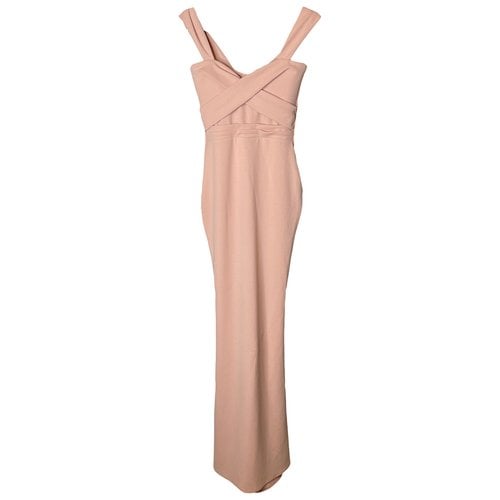 Pre-owned Nookie Maxi Dress In Pink