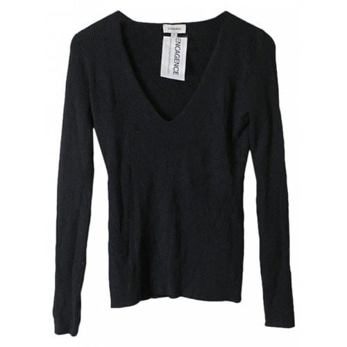 Pre-owned L Agence Jumper In Black