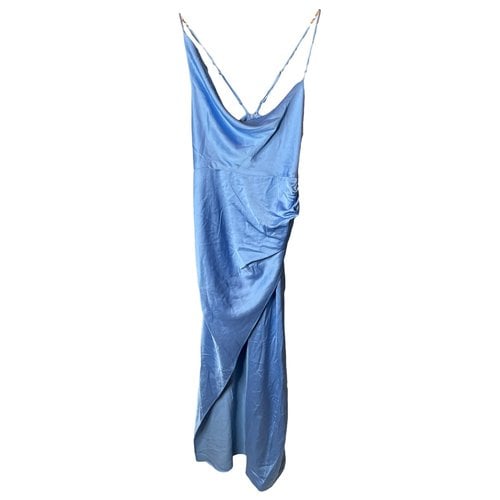 Pre-owned Significant Other Significant Mid-length Dress In Blue