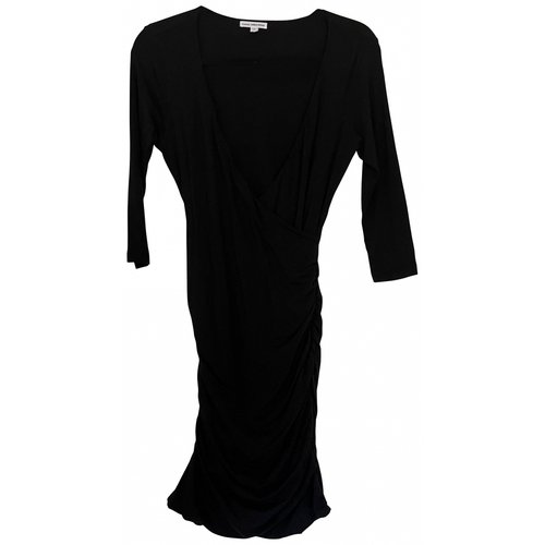 Pre-owned James Perse Maxi Dress In Black