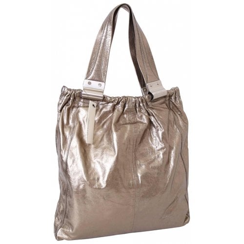 Pre-owned Kenneth Cole Handbag In Gold