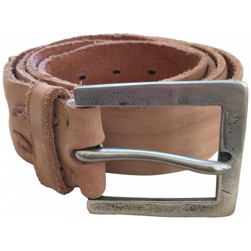 Pre-owned John Varvatos Leather Belt In Other