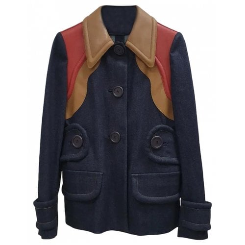 Pre-owned Miu Miu Jacket In Multicolour