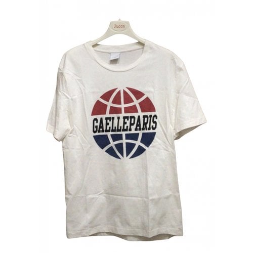 Pre-owned Gaelle Paris T-shirt In White
