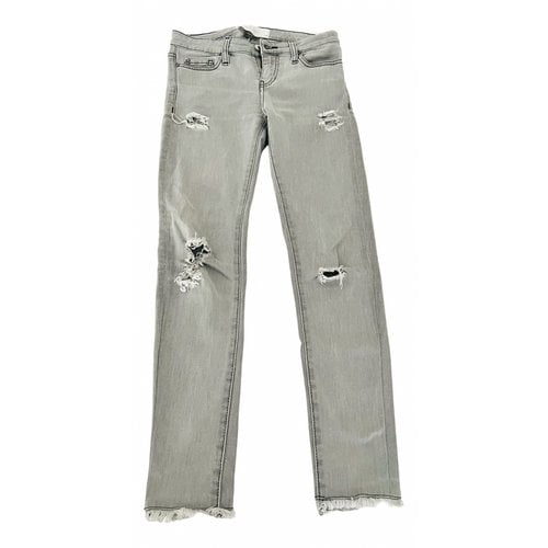 Pre-owned Iro Boyfriend Jeans In Grey