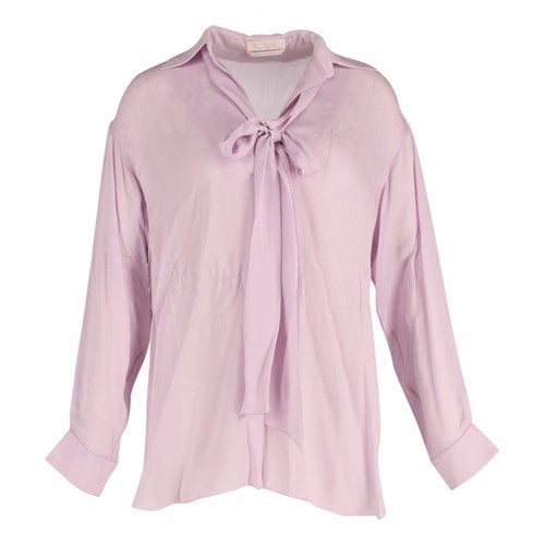 Pre-owned Chloé Blouse In Purple