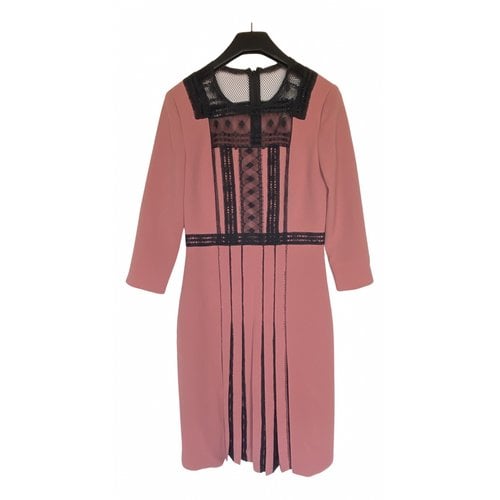 Pre-owned Bottega Veneta Mid-length Dress In Pink