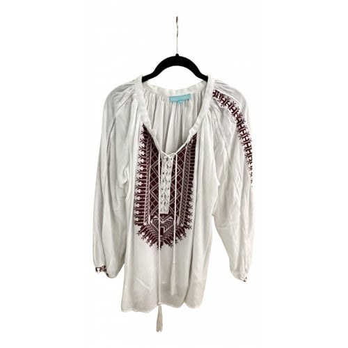 Pre-owned Melissa Odabash Tunic In White