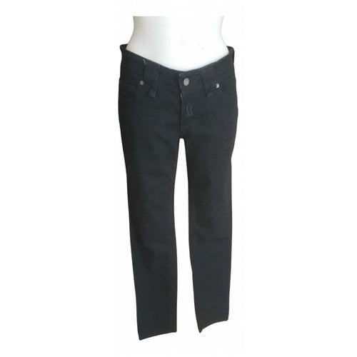 Pre-owned Galliano Trousers In Black
