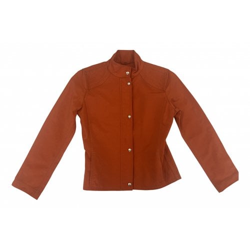 Pre-owned Fay Jacket In Orange