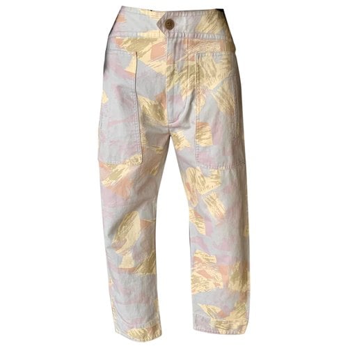 Pre-owned Isabel Marant Étoile Trousers In Multicolour