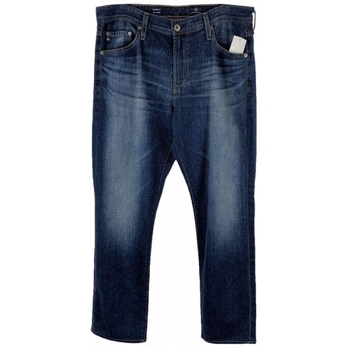 Pre-owned Ag Large Jeans In Blue