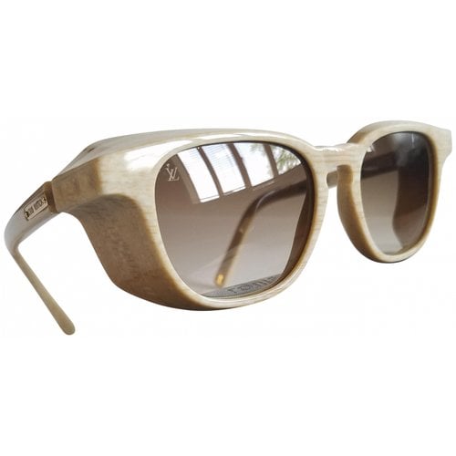 Pre-owned Louis Vuitton Sunglasses In Beige