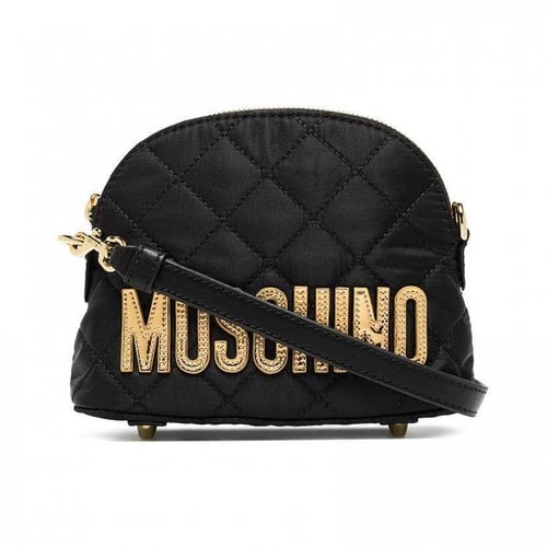 Pre-owned Moschino Crossbody Bag In Black