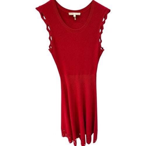Pre-owned Maje Maxi Dress In Red
