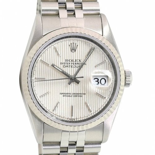 Pre-owned Rolex Silver Watch