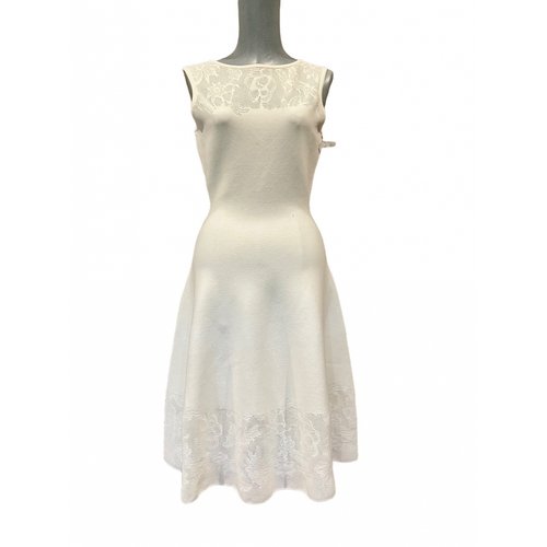 Pre-owned Milly Mid-length Dress In White