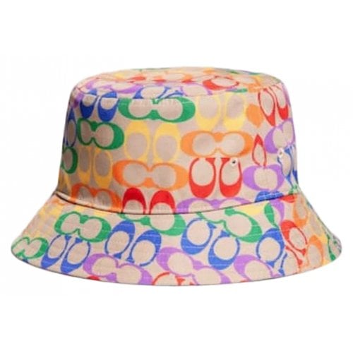 Pre-owned Coach Hat In Multicolour