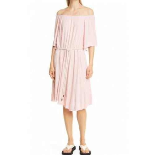 Pre-owned Atm Anthony Thomas Melillo Maxi Dress In Pink