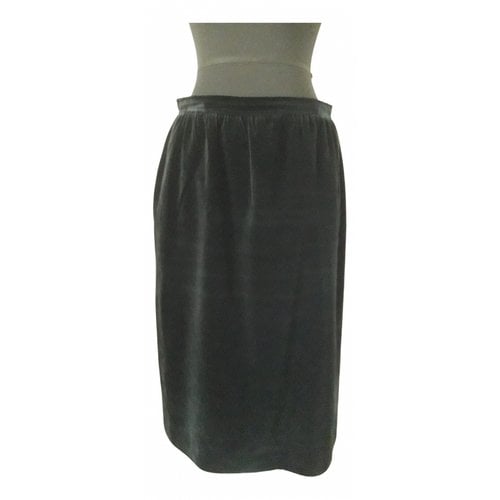 Pre-owned Emanuel Ungaro Mid-length Skirt In Black