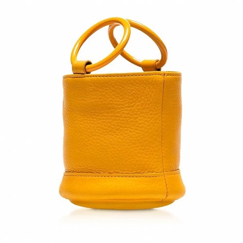Pre-owned Simon Miller Leather Handbag In Yellow