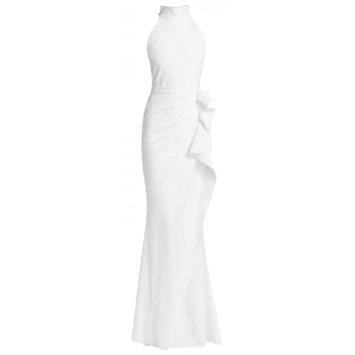 Pre-owned Chiara Boni Dress In White