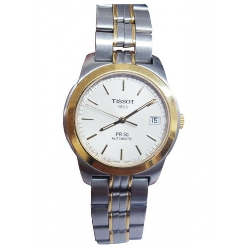 Pre-owned Tissot Silver Watch In Multicolour