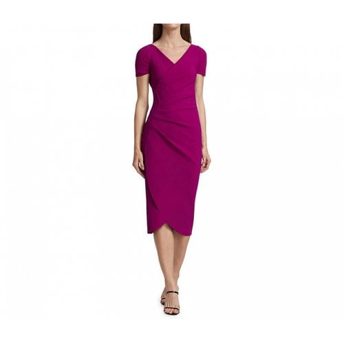 Pre-owned Chiara Boni Mini Dress In Purple