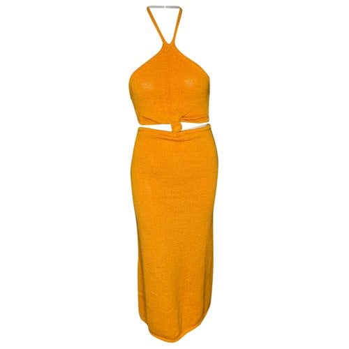 Pre-owned Cult Gaia Mini Dress In Yellow
