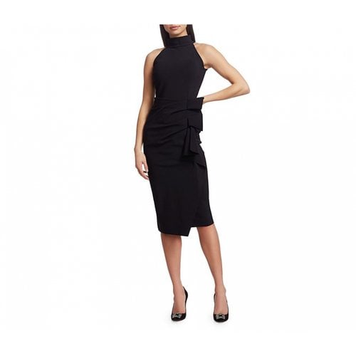 Pre-owned Chiara Boni Mini Dress In Black