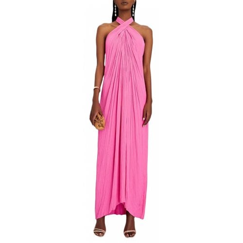 Pre-owned A.l.c Maxi Dress In Pink