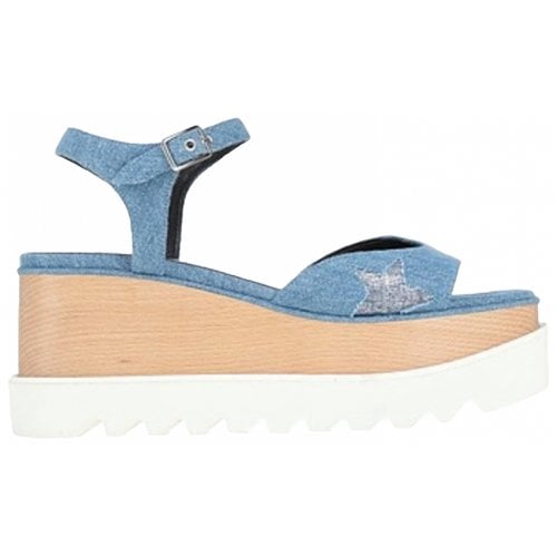 Pre-owned Stella Mccartney Sandals In Blue