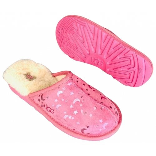 Pre-owned Ugg Sandals In Pink