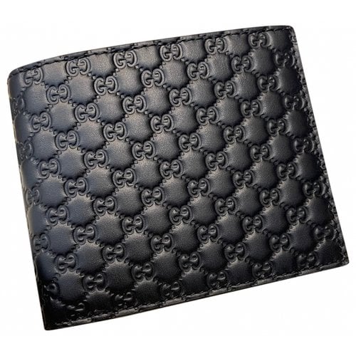 Pre-owned Gucci Wallet In Black