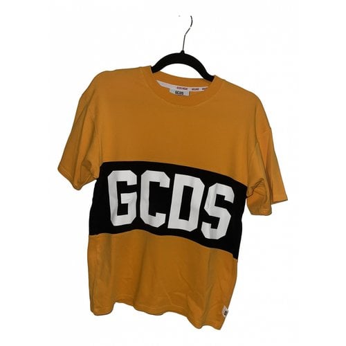 Pre-owned Gcds T-shirt In Orange
