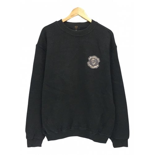 Pre-owned Mcm Sweatshirt In Black