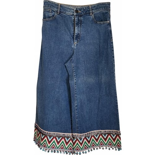 Pre-owned Alice And Olivia Jeans In Blue