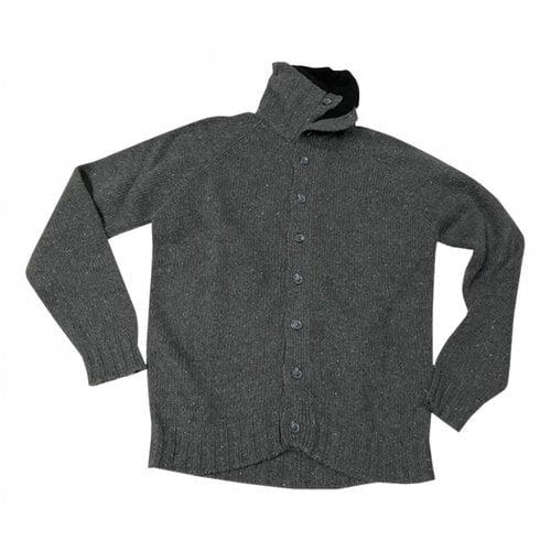 Pre-owned Canali Cashmere Pull In Grey
