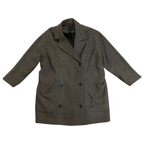 Pre-owned Smythe Wool Coat In Grey