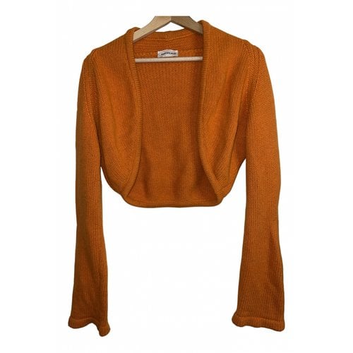 Pre-owned Mugler Knitwear In Orange