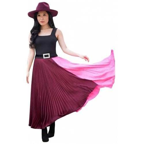 Pre-owned A.l.c Mid-length Skirt In Pink