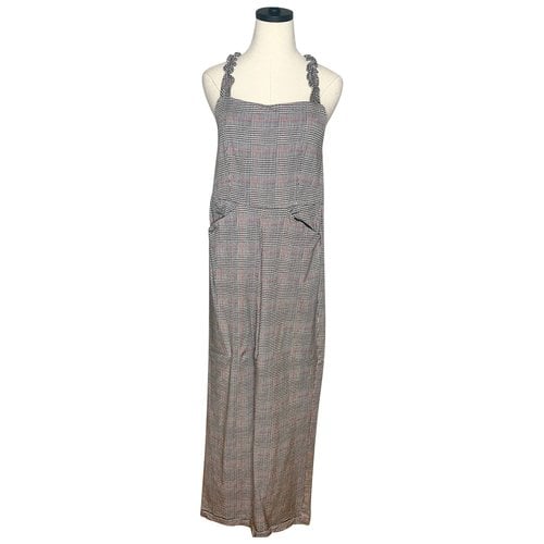 Pre-owned Reformation Jumpsuit In Grey