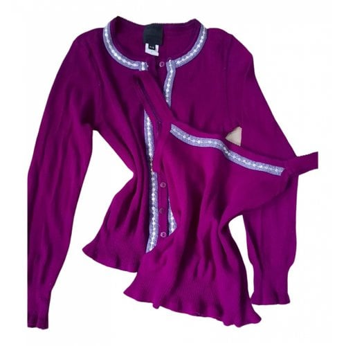 Pre-owned Anna Sui Knitwear In Purple