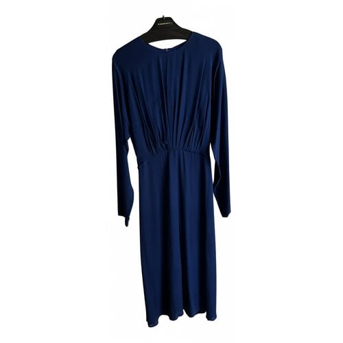 Pre-owned By Malene Birger Mid-length Dress In Blue