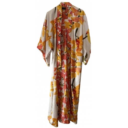 Pre-owned Natori Silk Maxi Dress In Other