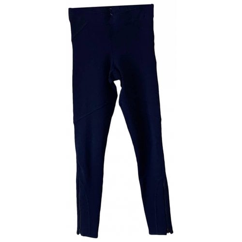 Pre-owned Reiss Trousers In Blue