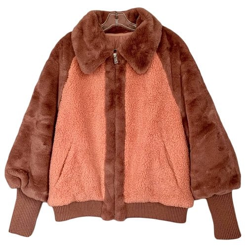 Pre-owned Ugg Coat In Multicolour