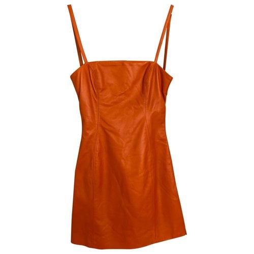 Pre-owned Giuseppe Di Morabito Mini Dress In Orange