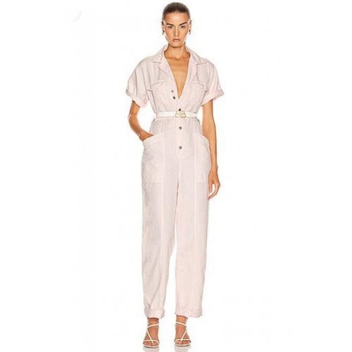 Pre-owned A.l.c Jumpsuit In Pink