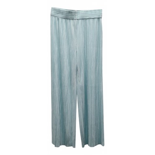 Pre-owned Alice And Olivia Carot Pants In Green
